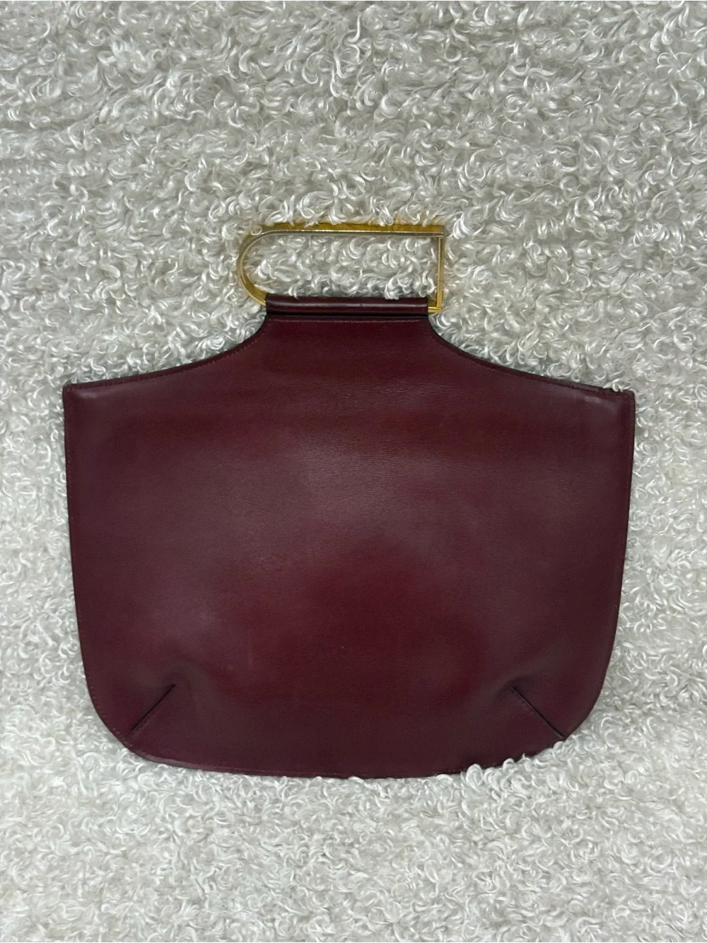 Delvaux MODEL DEPOSE Women's Leather Clutch